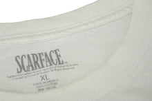 Load image into Gallery viewer, SCARFACE スカーフェイス Universal Studios 半袖Ｔシャツ ホワイト コットン サイズXL 716068540081 良品 中古 60965