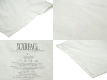 Load image into Gallery viewer, SCARFACE スカーフェイス Universal Studios 半袖Ｔシャツ ホワイト コットン サイズXL 716068540081 良品 中古 60965