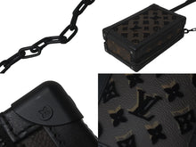 Load image into Gallery viewer, LOUIS VUITTON ルイヴィトン ショルダーバッグ タフタージュ ヴァーティカル ソフトトランク ブラウン 美品 中古 M45044 60971