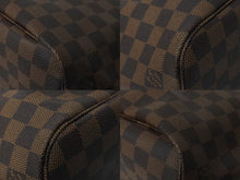 Load image into Gallery viewer, 極美品 LOUIS VUITTON ルイ ヴィトン トートバッグ 新型 ネヴァーフルPM N41359 ダミエエベヌキャンバス ブラウン 中古 60989