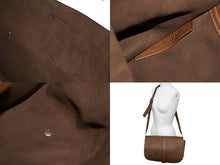 Load image into Gallery viewer, TOM FORD トムフォード ショルダーバッグ レザー ブラウン シルバー金具 イタリア製 H0317Q-023-AQ 美品 中古 60991