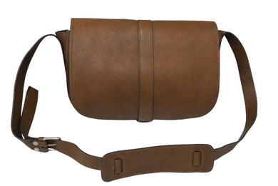 TOM FORD トムフォード ショルダーバッグ レザー ブラウン シルバー金具 イタリア製 H0317Q-023-AQ 美品 中古 60991