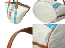 Load image into Gallery viewer, 新品未使用 GOYARD ゴヤール リバーシブルトートバッグ べラーラ BELHARMMLTY11CL03P 限定カラー ターコイズブルー 中古 61008