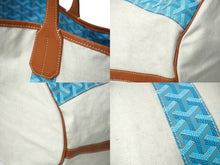 Load image into Gallery viewer, 新品未使用 GOYARD ゴヤール リバーシブルトートバッグ べラーラ BELHARMMLTY11CL03P 限定カラー ターコイズブルー 中古 61008