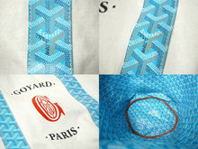 Load image into Gallery viewer, 新品未使用 GOYARD ゴヤール リバーシブルトートバッグ べラーラ BELHARMMLTY11CL03P 限定カラー ターコイズブルー 中古 61008