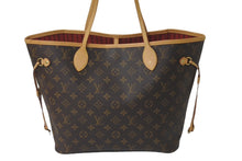 Load image into Gallery viewer, LOUIS VUITTON ルイヴィトン トートバッグ ネヴァーフルMM モノグラムキャンバス M41177 ブラウン ゴールド金具 美品 中古 61012
