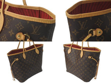 Load image into Gallery viewer, LOUIS VUITTON ルイヴィトン トートバッグ ネヴァーフルMM モノグラムキャンバス M41177 ブラウン ゴールド金具 美品 中古 61012