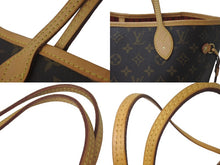 Load image into Gallery viewer, LOUIS VUITTON ルイヴィトン トートバッグ ネヴァーフルMM モノグラムキャンバス M41177 ブラウン ゴールド金具 美品 中古 61012