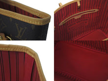 Load image into Gallery viewer, LOUIS VUITTON ルイヴィトン トートバッグ ネヴァーフルMM モノグラムキャンバス M41177 ブラウン ゴールド金具 美品 中古 61012
