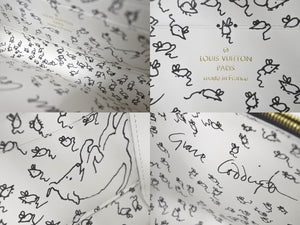 極美品 LOUIS VUITTON ルイヴィトン キャットグラム チェーンウォレットバッグ M63888 イニシャル入り ブラック 中古 61031