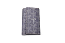 Load image into Gallery viewer, GOYARD ゴヤール キーケース ポルトクレ サンミッシェル 六連 グレー ヘリンボーン STMICHPMLTY51CL51P 美品 中古 61034