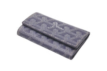 Load image into Gallery viewer, GOYARD ゴヤール キーケース ポルトクレ サンミッシェル 六連 グレー ヘリンボーン STMICHPMLTY51CL51P 美品 中古 61034