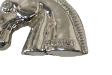 Load image into Gallery viewer, HERMES エルメス キーホルダー キーチャーム 馬 ホースヘッド ヴィンテージ シルバー金具 美品 中古 61039