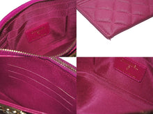 Load image into Gallery viewer, CHANEL シャネル ボーイシャネル フラグメントケース 28番台 キャビアスキン 長財布 パープル ココマーク 美品 中古 61041