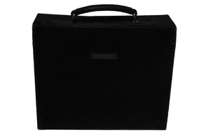 Jean Paul GAULTIER ジャンポール ゴルチェ ハンドバッグ スウェード メタルデザイン 290288-81 シルバー金具 良品 中古 61050 