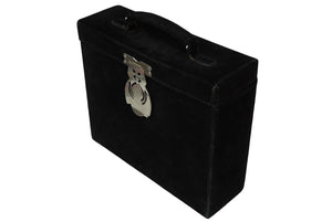 Jean Paul GAULTIER ジャンポール ゴルチェ ハンドバッグ スウェード メタルデザイン 290288-81 シルバー金具 良品 中古 61050 