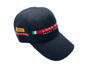 極美品 PRADA プラダ ルナロッサ ピレリ キャップ ブラック