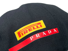 画像をギャラリービューアに読み込む, 極美品 PRADA プラダ ルナロッサ ピレリ キャップ ブラック LRH018 LUNA ROSSA ロゴ帽子把握 ネロサイズXXS 中古 61056 