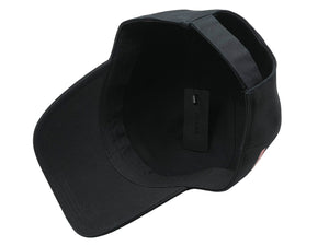 極美品 PRADA プラダ ルナロッサ ピレリ キャップ ブラック LRH018 LUNA ROSSA ロゴ帽子把握 ネロサイズXXS 中古 61056 