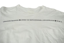 Load image into Gallery viewer, CHROME HEARTS クロムハーツ 長袖Ｔシャツ CHクロス プリント ホワイト サイズL コットン 2212-304-0153 良品 中古 61058