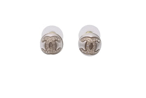 極美品CHANEL シャネル ピアス I22 S ココマーク パール ラインストーン ゴールド イタリア製 中古 61063