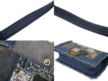 Load image into Gallery viewer, 極美品 CHANEL シャネル ボーイシャネル チェーンショルダーバッグ 20番台 デニムパッチワーク インディゴ ゴールド金具 中古 61081