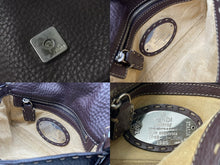 Load image into Gallery viewer, FENDI フェンディ ショルダーバッグ セレリア マンマバケット レザー ブラウン ダブルFズッカ ブラウン シルバー 美品 中古 61090