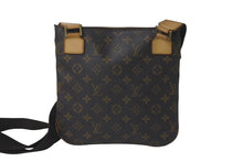 Load image into Gallery viewer, LOUIS VUITTON ルイ ヴィトン ショルダーバッグ ポシェット ボスフォール モノグラムキャンバス M40044 ブラウン 良品 中古 61095