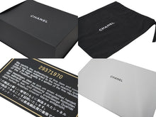 Load image into Gallery viewer, 極美品 CHANEL シャネル ドーヴィル 巾着ショルダーバッグ 29番台 パンチング キャビアスキン ピンク ゴールド金具 中古 61103
