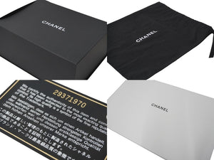 極美品 CHANEL シャネル ドーヴィル 巾着ショルダーバッグ 29番台 パンチング キャビアスキン ピンク ゴールド金具 中古 61103
