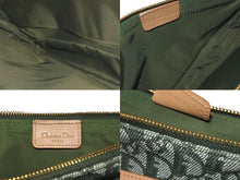 画像をギャラリービューアに読み込む, 極美品 Christian Dior クリスチャンディオール トロッター サドルポーチ ワンショルダー グリーン MC 0071 中古 61110