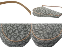 画像をギャラリービューアに読み込む, 極美品 Christian Dior クリスチャンディオール トロッター サドルポーチ ワンショルダー グリーン MC 0071 中古 61110