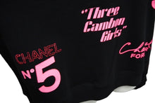 Load image into Gallery viewer, 極美品 CHANEL シャネル スウェット トレーナー 21SS No5 ガブリエルココ ココマーク ブラック サイズXL P70689V62077 中古 61114