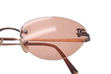 Load image into Gallery viewer, CHANEL シャネル サングラス サイズ53□19 130 ブラウン イタリア製 4003 c.116/74 美品 中古 61132