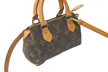 Load image into Gallery viewer, LOUIS VUITTON ルイヴィトン ミニスピーディ 2WAYハンドバッグ M41534 モノグラム 美品 中古 61145