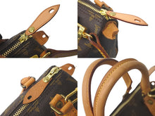 Load image into Gallery viewer, LOUIS VUITTON ルイヴィトン ミニスピーディ 2WAYハンドバッグ M41534 モノグラム 美品 中古 61145