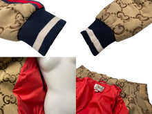 画像をギャラリービューアに読み込む, GUCCI グッチ ブルゾン 22SS タイガー GGコレクション 683257 ZAIVS ボンバージャケット サイズ50 美品 中古 61157 
