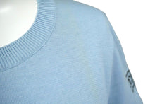 Load image into Gallery viewer, CHANEL シャネル スポーツライン 半袖ニット Tシャツ ココマーク ブルー コットン P21671V01329 良品 中古 61160