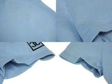Load image into Gallery viewer, CHANEL シャネル スポーツライン 半袖ニット Tシャツ ココマーク ブルー コットン P21671V01329 良品 中古 61160