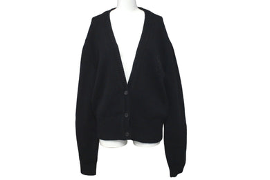 SAINT LAURENT PARIS サンローランパリ カーディガン 670116 Y75FV アンサンブル スパンコール カシミヤ 21AW XL 美品 中古 61164