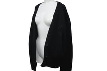 画像をギャラリービューアに読み込む, SAINT LAURENT PARIS サンローランパリ カーディガン 670116 Y75FV アンサンブル スパンコール カシミヤ 21AW XL 美品 中古 61164