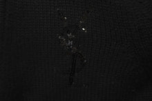 画像をギャラリービューアに読み込む, SAINT LAURENT PARIS サンローランパリ カーディガン 670116 Y75FV アンサンブル スパンコール カシミヤ 21AW XL 美品 中古 61164