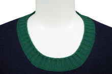 Load image into Gallery viewer, CHANEL シャネル ワンピース ニット カシミヤ サイズ36 ターンロック ココマーク ネイビー P42136K03185 美品 中古 61168