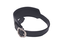 Load image into Gallery viewer, CHROME HEARTS クロムハーツ R&amp;R Tiny Buckle タイニーバックル レザー ブレスレット ブラック レザー シルバー925 サイズ1 良品 中古 61170