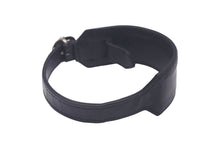 Load image into Gallery viewer, CHROME HEARTS クロムハーツ R&amp;R Tiny Buckle タイニーバックル レザー ブレスレット ブラック レザー シルバー925 サイズ1 良品 中古 61170