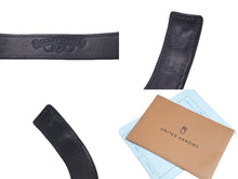 Load image into Gallery viewer, CHROME HEARTS クロムハーツ ブレスレット ハート 3BTN/2SNP 3ボタン2スナップ ブラック レザー シルバー925 美品 中古 61171