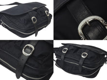 Load image into Gallery viewer, CHROME HEARTS クロムハーツ ガンスリンガーストラップ ショルダーバッグ メッセンジャーバッグ ブラック 美品 中古 61175
