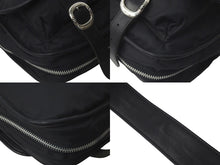 Load image into Gallery viewer, CHROME HEARTS クロムハーツ ガンスリンガーストラップ ショルダーバッグ メッセンジャーバッグ ブラック 美品 中古 61175