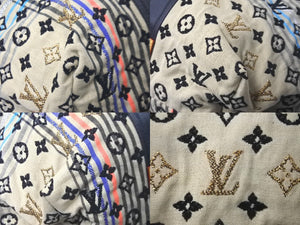 LOUIS VUITTON ルイヴィトン トゥアレグ ボストンバッグ M40360 モノグラムシュシュ ゴールド金具 美品 中古 61184