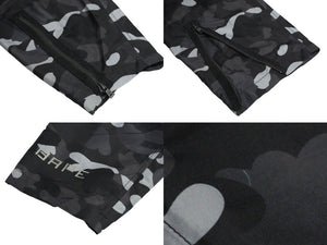 A BATHING APE アベイシングエイプ パンツ グラデーション カモフライトパンツ ブラック ポリエステル XL 001PTF801012X 美品 中古 61189 